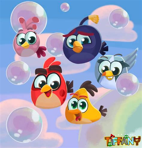 Angry Birds Bubble Trouble in Toons style by ANGRYBIRDSTIFF on DeviantArt