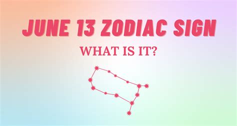 June 13 Zodiac Sign Explained | So Syncd