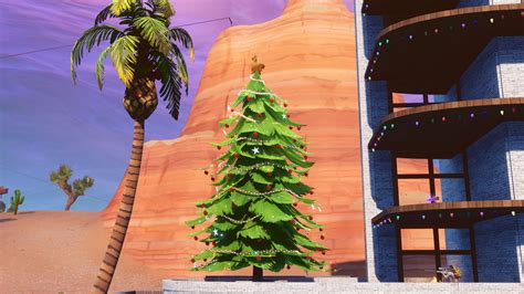 Fortnite Christmas tree locations: where to dance in front of different Holiday trees