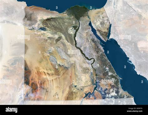 Egypt Satellite Map