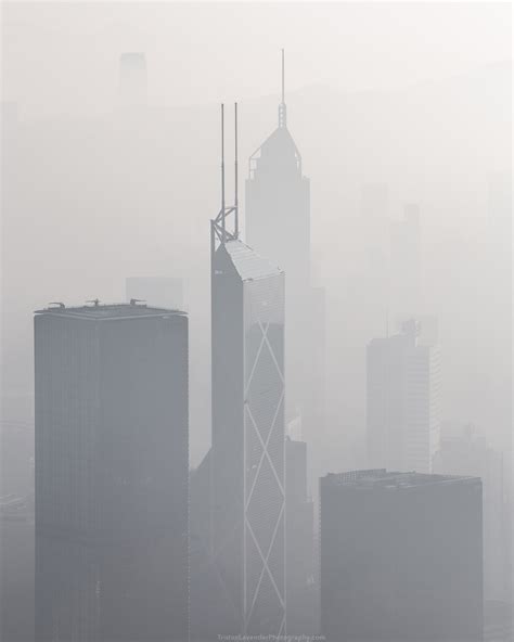 Hong Kong air pollution in photos - Tristan Lavender Photography