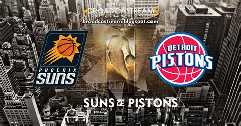 Suns vs. Pistons [Wednesday, February 05, 2020] ~ Broadcastream - One ...