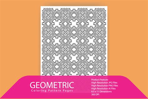 Simple Geometric Pattern Graphic by samima01723 · Creative Fabrica