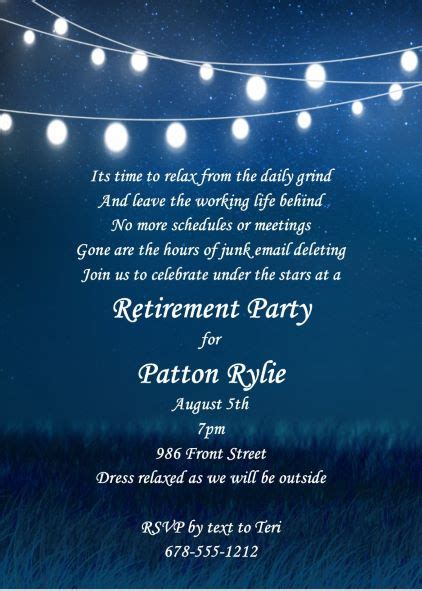 100+ Retirement Party Invitations - guests can not resist responding to ...