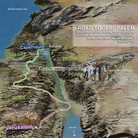 Jericho Road Map