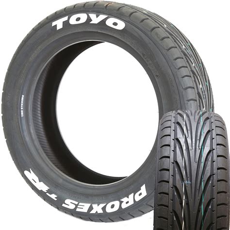 Toyo Tires Proxes T1R White Letter Tire | TIRE STICKERS .COM