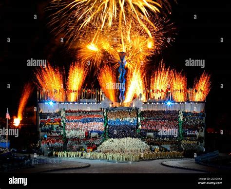 2002 winter olympics opening ceremony hi-res stock photography and ...