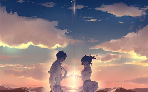 Your Name: Taki & Mitsuha HD Wallpaper