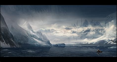 Mark Molnar - Sketchblog of Concept Art and Illustration Works: Lost Cities of Antarctica ...