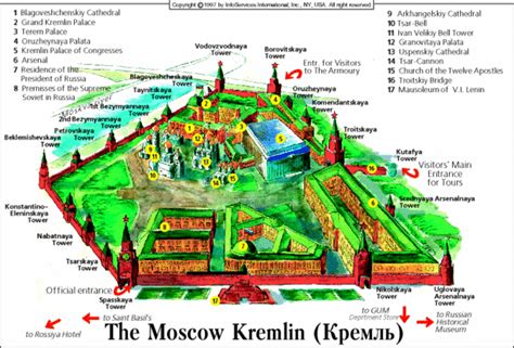 Moscow Kremlin Map - Kremlin Moscow Russia • mappery