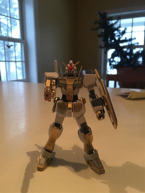 Custom O gundam! First time painting! Any tips? : Gunpla