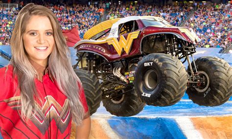 Who’s driving that Wonder Woman truck? Meet Monster Jam’s Collete Davis ...