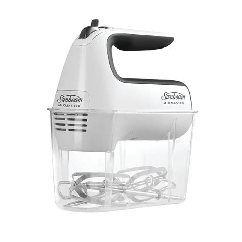 Sunbeam Mixmaster Hand Mixer White - Noel Leeming