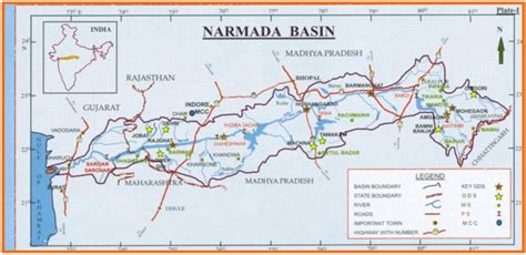 The map showing the Omkareshwar reservoir of Narmada river (India). | Download Scientific Diagram