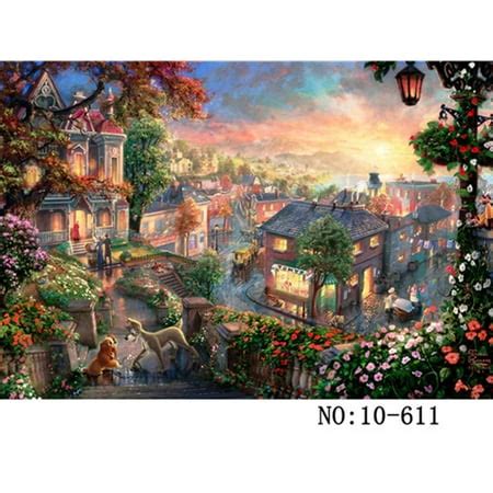 1000 Pieces Landscape Puzzle Educational Toys for Adults Children Kids ...