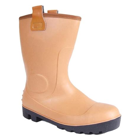 PVC Fur Lined Safety Rigger Boot | RSIS