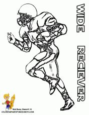 Football Player Coloring Sheet Page For Kids And - Coloring Home