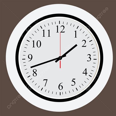 Clock Face Clock Numbers Outline Vector, Clock, Numbers, Outline PNG and Vector with Transparent ...