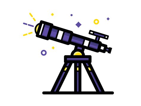 Telescope - Process | Telescope, Icon design, Graphic design