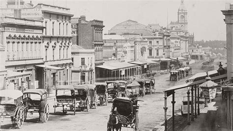 Vintage: Historic views of Melbourne (1800s) | MONOVISIONS - Black & White Photography Magazine