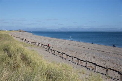 Hafan Y Mor Beach between Pwllheli and Criccieth North Wales Stock Photo - Image of wales ...