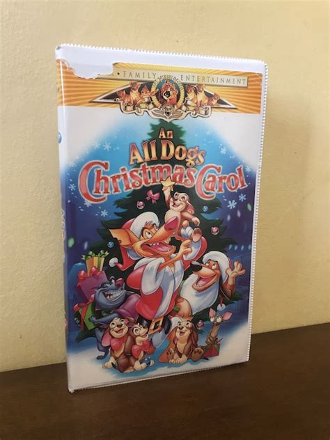 An All Dogs Christmas Carol VHS 1998 Vintage 90s Christmas | Etsy