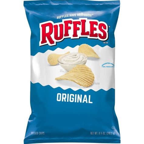 Ruffles Original Flavor Ridged Potato Chips - 8.5oz : Target