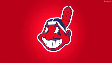 Download Cleveland Indians Chief Wahoo Logo Wallpaper | Wallpapers.com