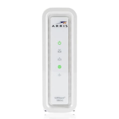 ARRIS SURFboard DOCSIS 3.0 8 x 4 SB6141 Cable Modem Refurbished-581902-027-RB - The Home Depot