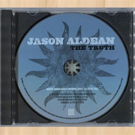 JASON ALDEAN The Truth (3:49) PROMO CD SINGLE 0702 | eBay