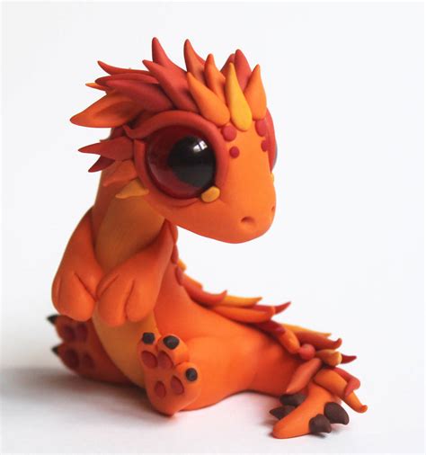 Baby Fire Dragon by BittyBiteyOnes on DeviantArt