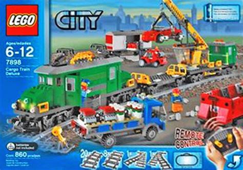 LEGO 7898~CARGO TRAIN~LEGO CITY~DELUXE REMOTE CONTROL TRAIN SET NEW!