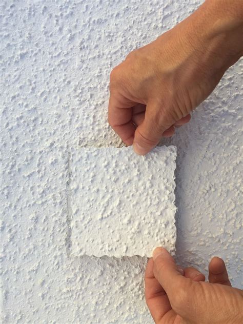 Self Adhesive Popcorn Ceiling Repair Patch - How to Repair a Popcorn ...