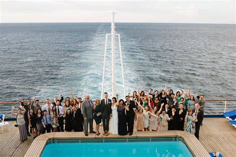 A Wedding on a Cruise - The Destination Wedding Blog - Jet Fete by Bridal Bar