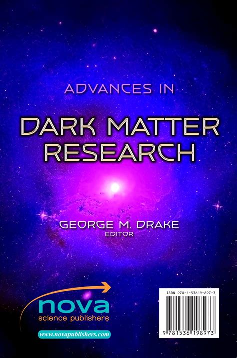 Advances in Dark Matter Research – Nova Science Publishers