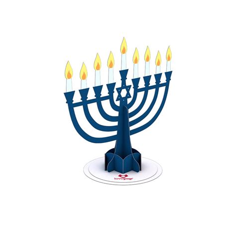 Stickerpop™: Hanukkah Menorah (1-Pack) – Lovepop