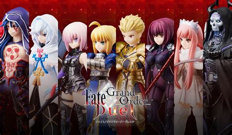 [Qoo News] FGO Board Game Fate/Grand Order Duel Collection Figures New Characters Revealed