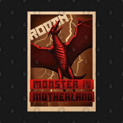 Rodan Propaganda Poster - Rodan - T-Shirt | TeePublic