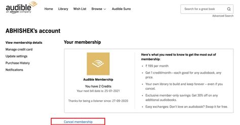 Easy Way To Cancel Amazon Audible Membership - Gadgets To Use