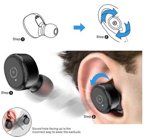 Tozo T10 True Wireless Stereo Earbuds Quick Start Guide