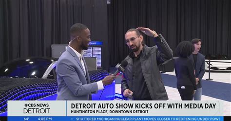 2023 Detroit Auto Show kicks off with Media Day - CBS Detroit