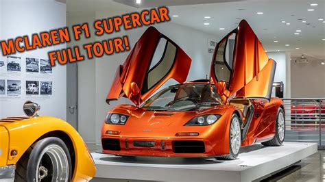 INSIDE THE MCLAREN F1 SUPERCAR | EXCLUSIVE FULL TOUR - YouTube