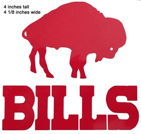 Buffalo Bills throwback orginal standing buffalo logo and