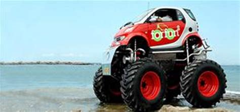 Monster Truck Your Smart Car « Car Mods :: WonderHowTo