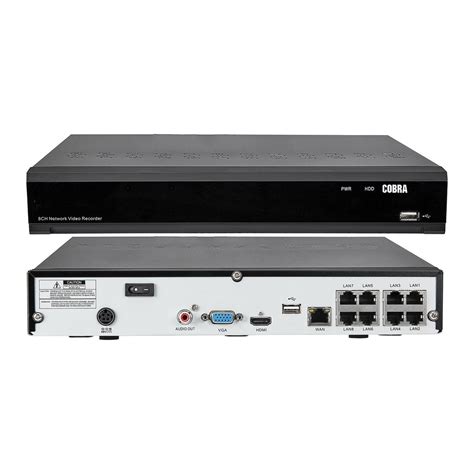 HARBOR FREIGHT TOOLS INTRODUCES COBRA™ 8 CHANNEL 4K INDOOR/OUTDOOR NVR ...