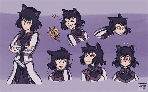 ArtStation - RWBY Fanart - Blake Belladonna Doodles