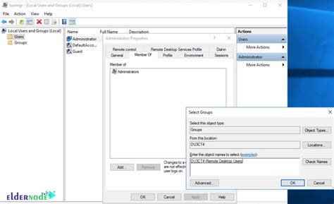 Remote Desktop Users Group: A Comprehensive Guide - Eldernode Blog