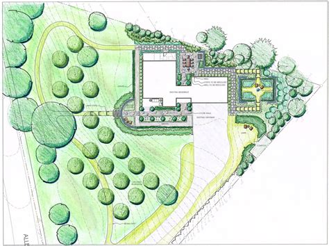 Pencil Landscape Architecture Sketches - Landscape Architecture Modern ...