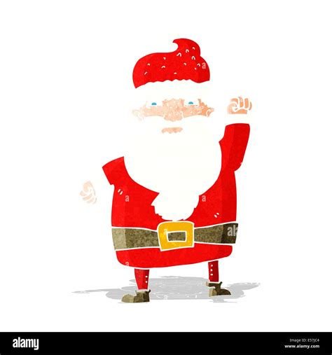 cartoon angry santa claus Stock Vector Image & Art - Alamy