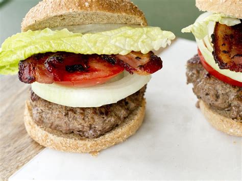 Bacon Burgers On Brioche Buns | Brioche buns, Bacon burger, Recipes